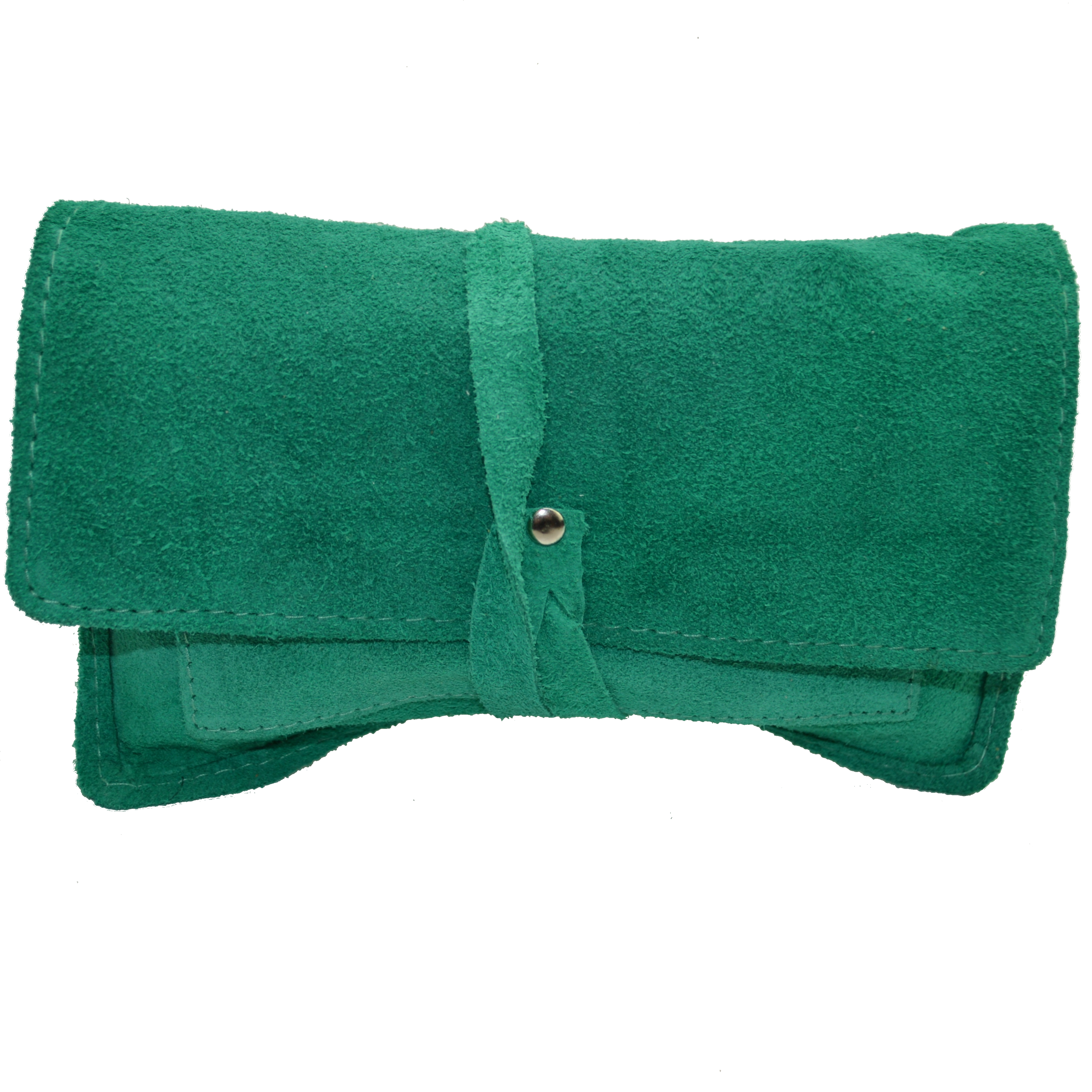 Indian Pearl Tabaktasche Aus Echtleder - Handgemachter Drehbeutel Mit GIZEH Papers, Hellbraun